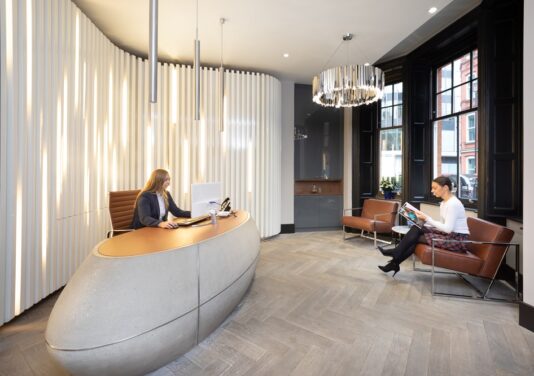 Park street office reception