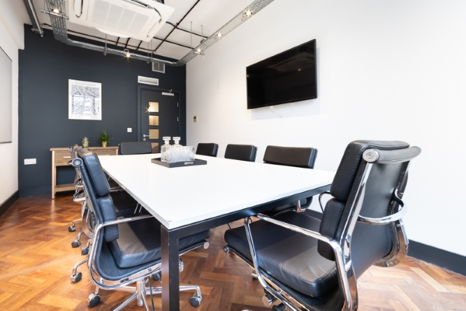 small 8 person meeting room in The Space 69 old street