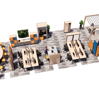 landmark office space agile walkthrough 07