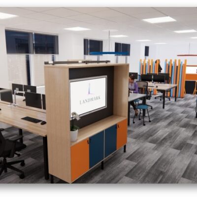 landmark office space agile walkthrough 05