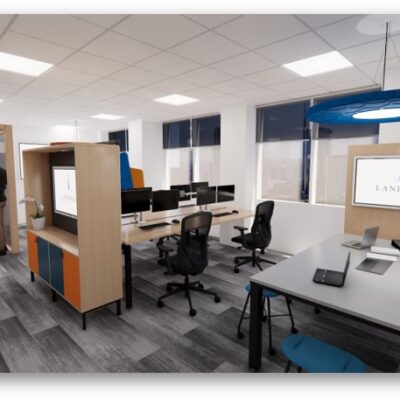 landmark office space agile walkthrough 02