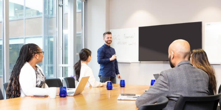 Meeting Room Gallery Whiteboard Tv Screen